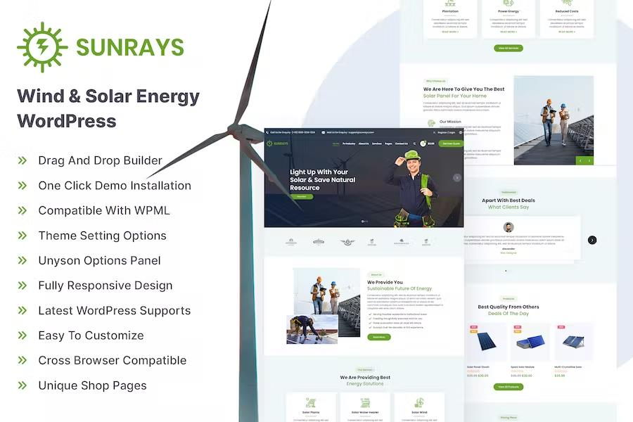 RENEWABLE – ECO SOLAR ENERGY THEME